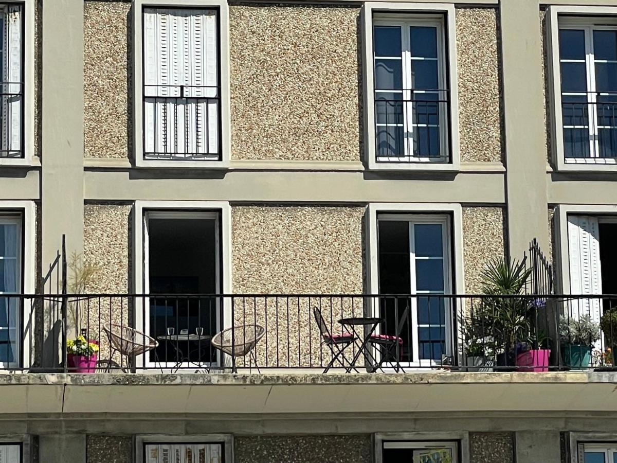 "L'Ancre" Studio Perret Pleine Vue Mer Le Havre Exterior foto