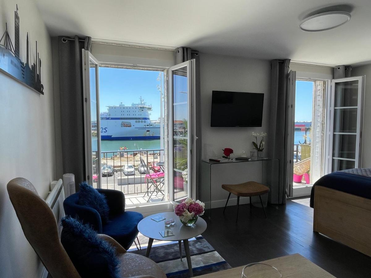 "L'Ancre" Studio Perret Pleine Vue Mer Le Havre Exterior foto