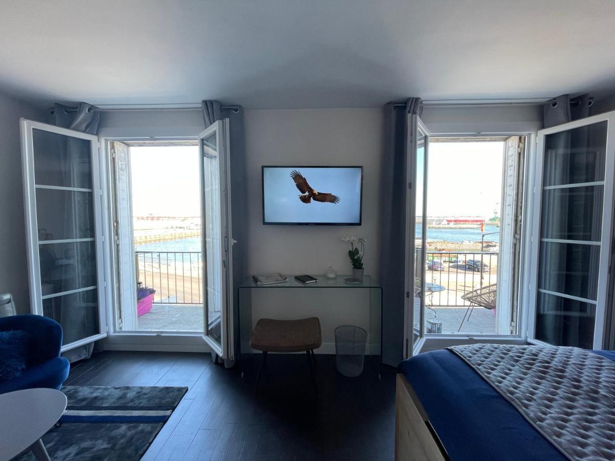 "L'Ancre" Studio Perret Pleine Vue Mer Le Havre Exterior foto